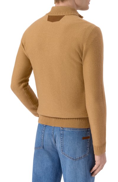 Джемпер из шерсти и кашемира ZILLI, арт. KZMN01M0223VSPKN0, фото 4