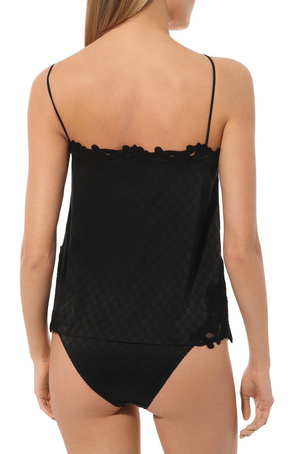 Шелковый комплект из топа и трусов GUCCI, арт. 666201 XUAC3, фото 3
