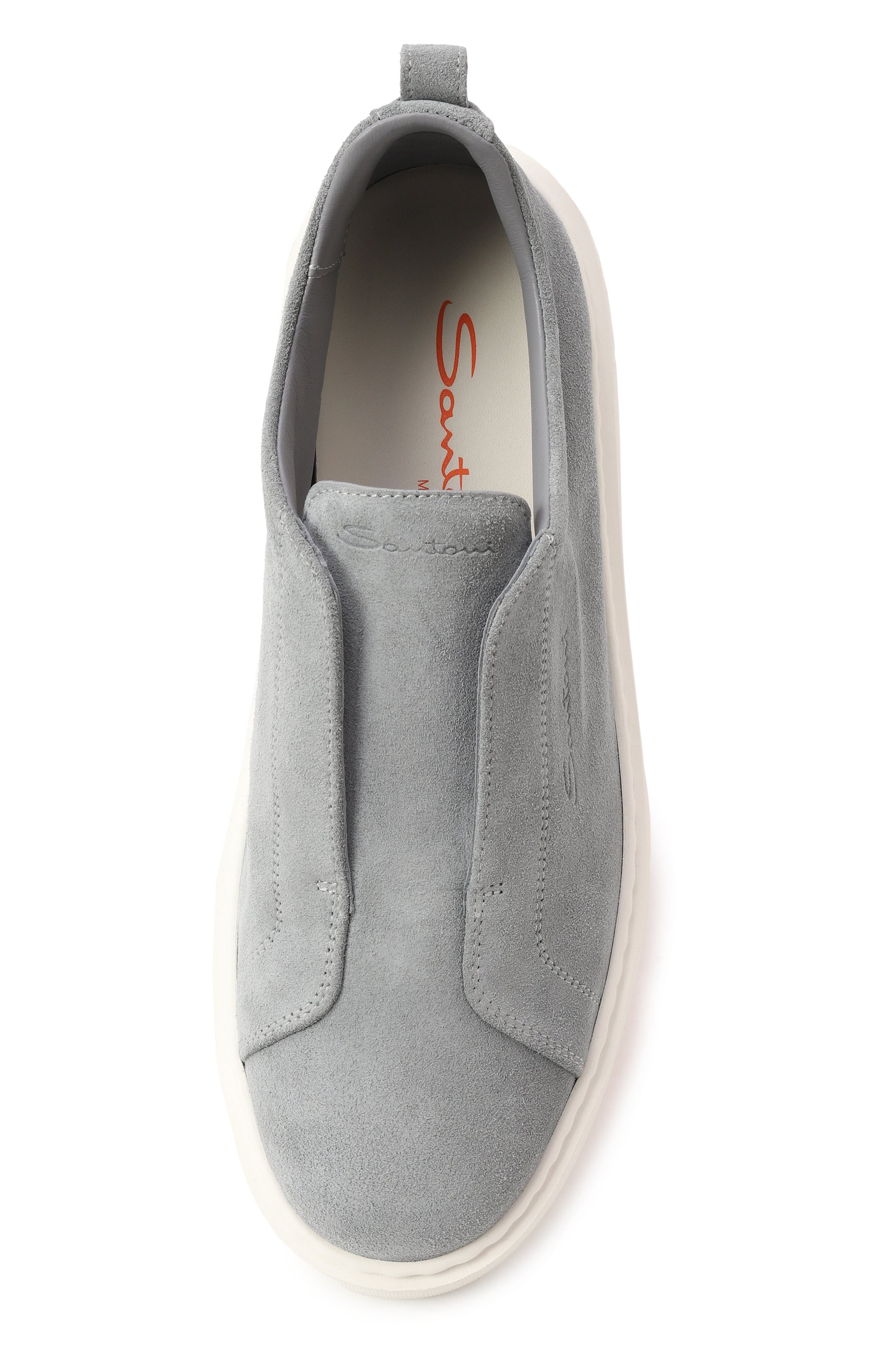 Замшевые кеды SANTONI, арт. WBCG61323BARTSAP, фото 6