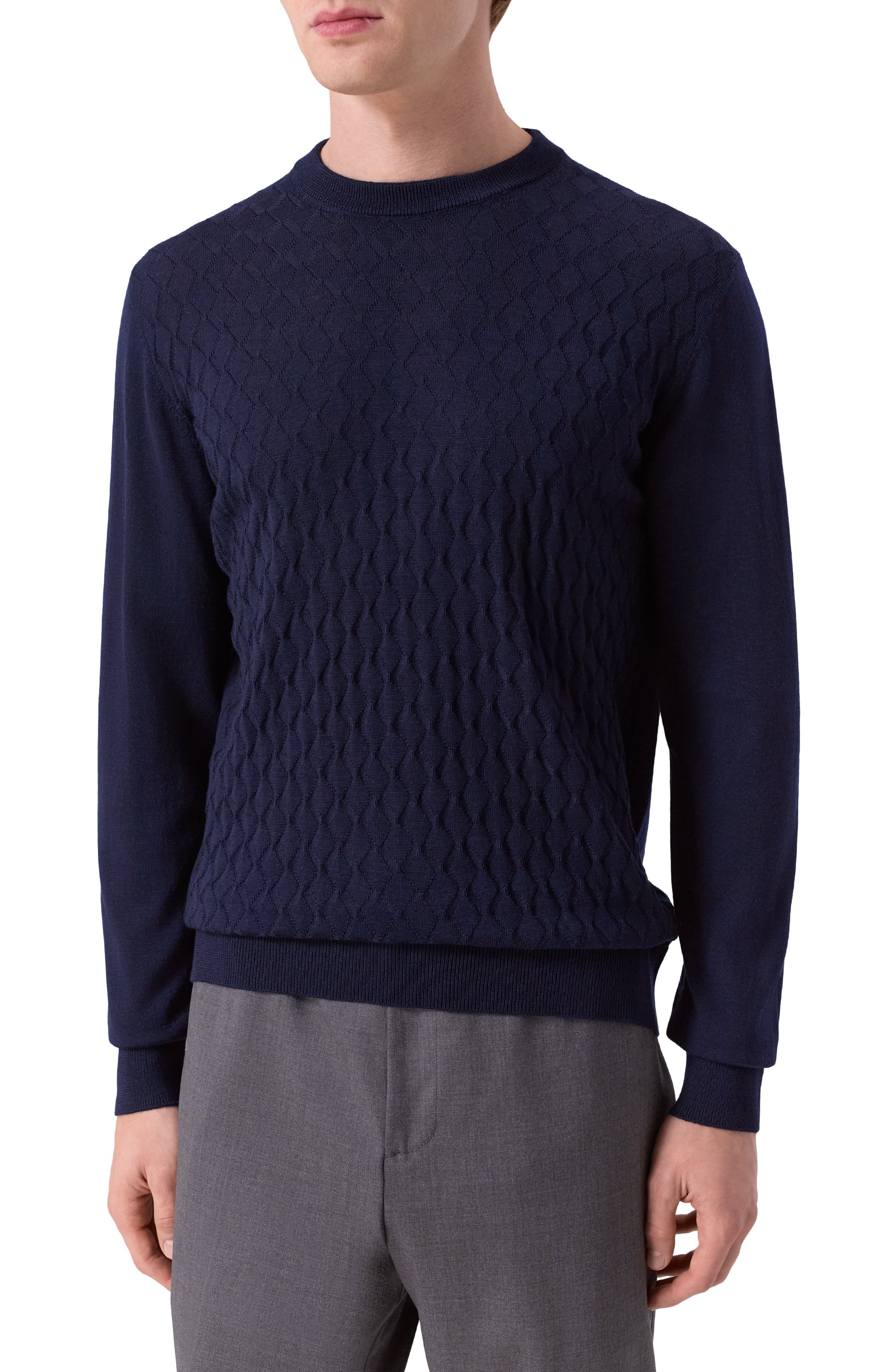 Шерстяной джемпер CORNELIANI, арт. 26M562-2625199, фото 3