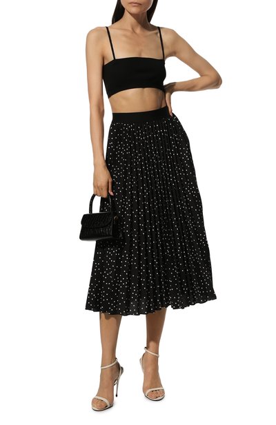 Плиссированная юбка SEVEN LAB, арт. SKG20-80 polkadot black, фото 2