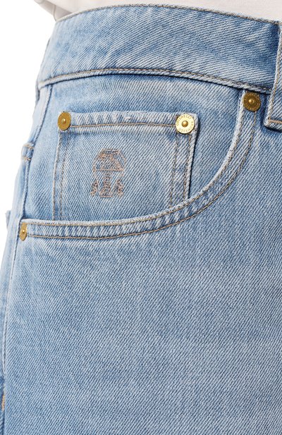 Джинсы straight fit BRUNELLO CUCINELLI, арт. M074PR2200, фото 5