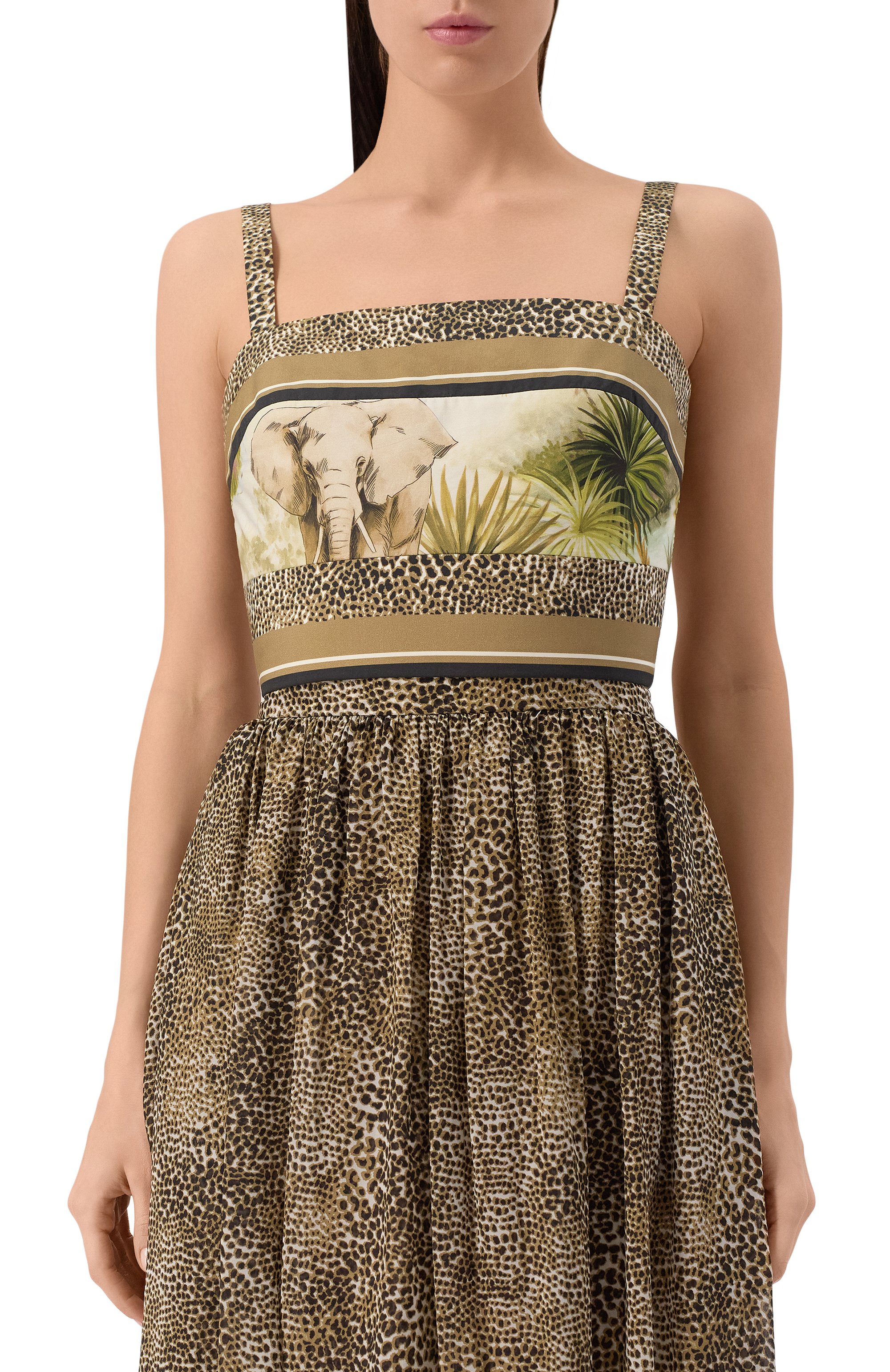 Хлопковый топ ELIE SAAB, арт. T0181PS25, фото 3