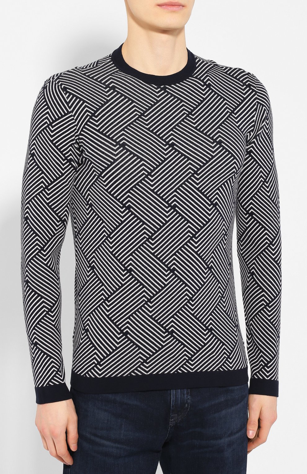 Джемпер из вискозы EMPORIO ARMANI, арт. 3H1MTD/1MD3Z, фото 3