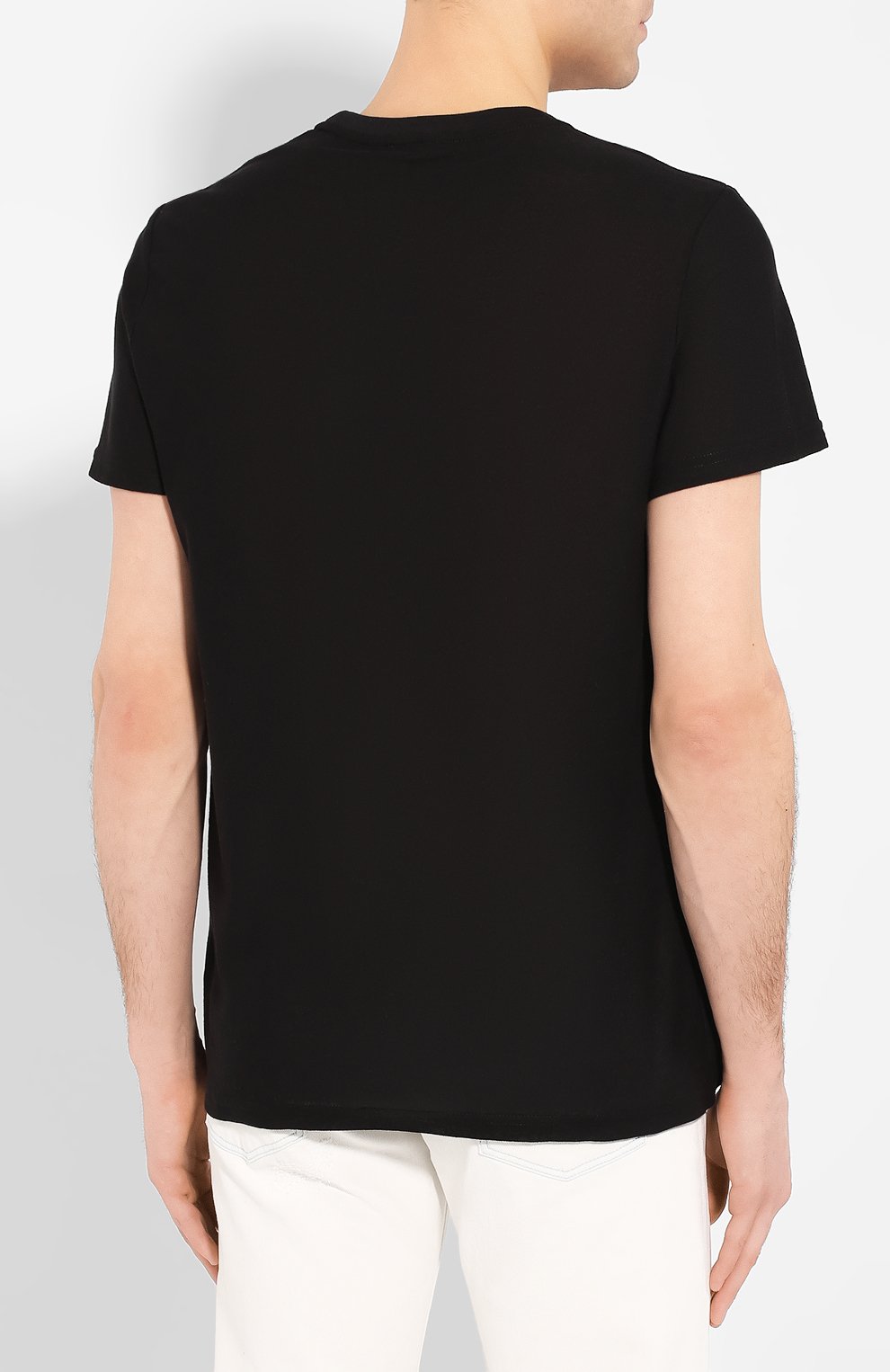 Хлопковая футболка BALMAIN, арт. TH11601/I203, фото 4