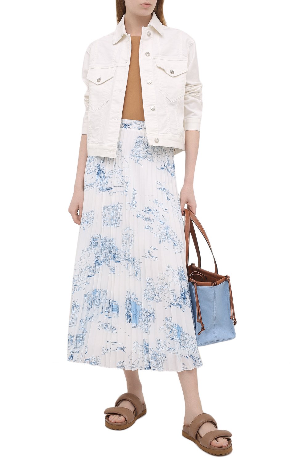 Плиссированная юбка BOSS, арт. 50447424, фото 2