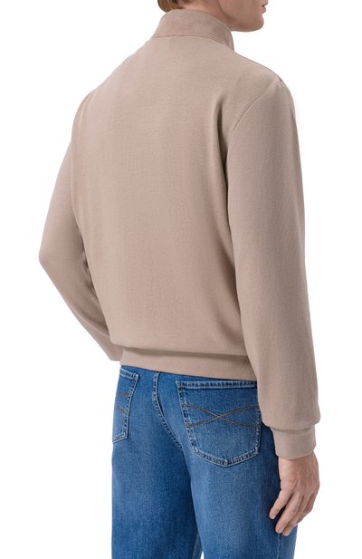 Кардиган с замшевой отделкой MVST, арт. M26.CSM.L401/PERF0RATED SUEDE/FP000-C0TT0N-CASHMER, фото 4