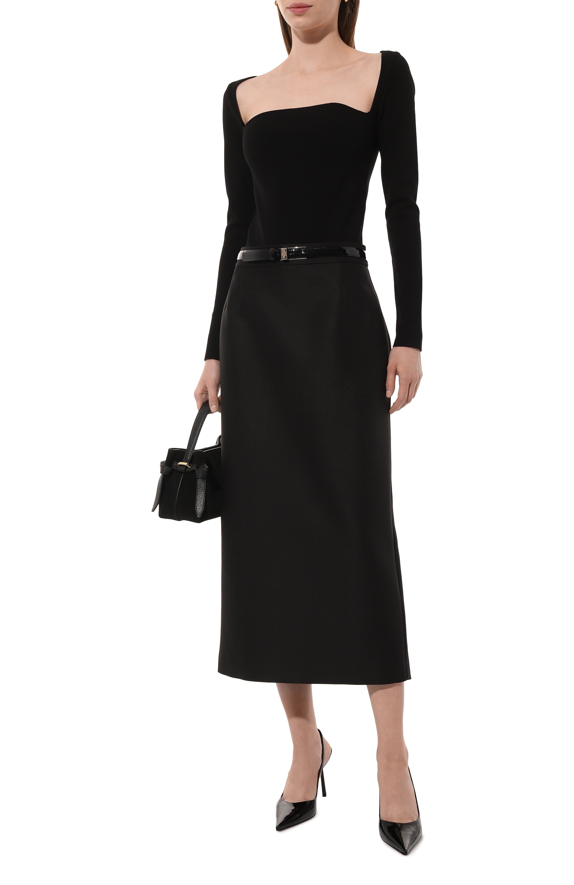 Шерстяная юбка VIKA GAZINSKAYA, арт. SS25-18211, фото 2