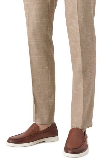 Кожаные лоферы sienne BOSS, арт. 50536173, фото 3