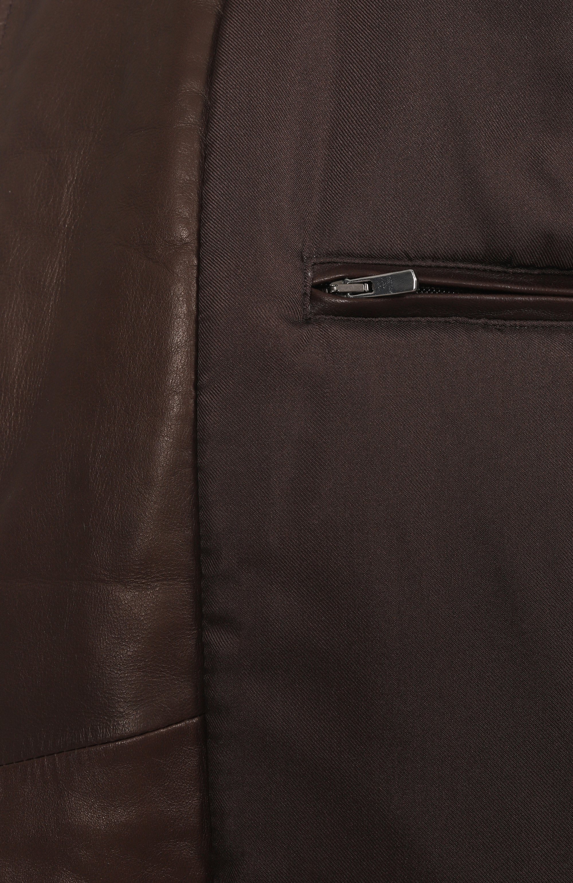 Кожаный бомбер MVST, арт. ZECK-ES4250/Z2764-1, фото 7