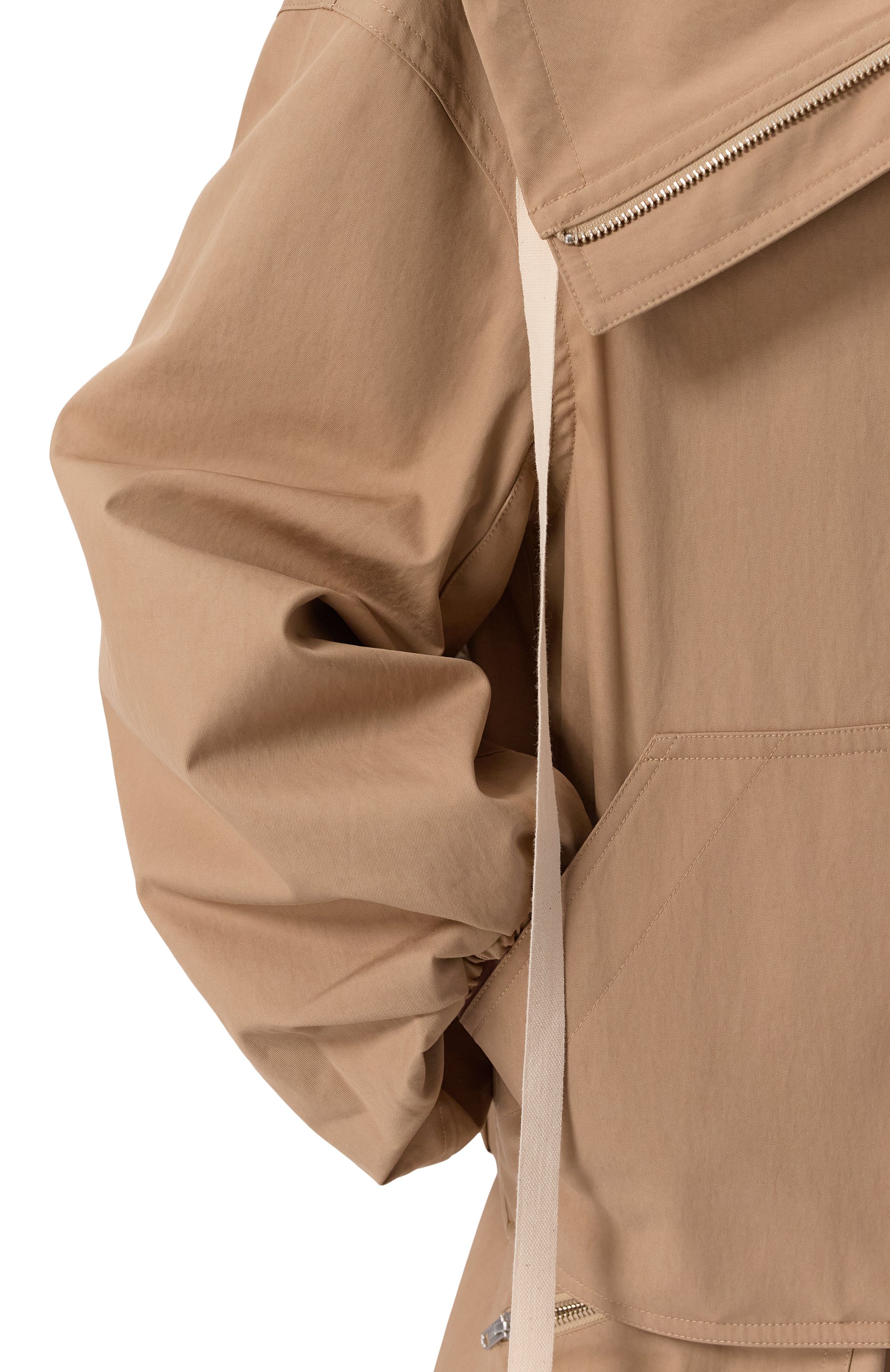 Хлопковая ветровка CO бежевого цвета по цене 99500 руб., арт. 6495WRT-PS26, фото 5 Хлопковая ветровка CO, арт. 6495WRT-PS26, фото 5