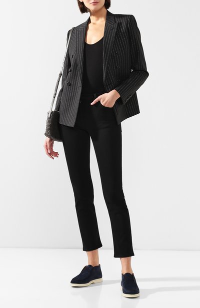 Замшевые ботинки open walk LORO PIANA, арт. FAE9959, фото 2