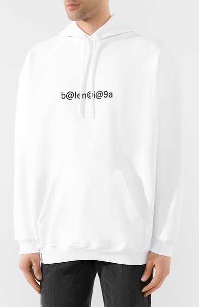 Хлопковое худи BALENCIAGA, арт. 570811/TIV51, фото 3