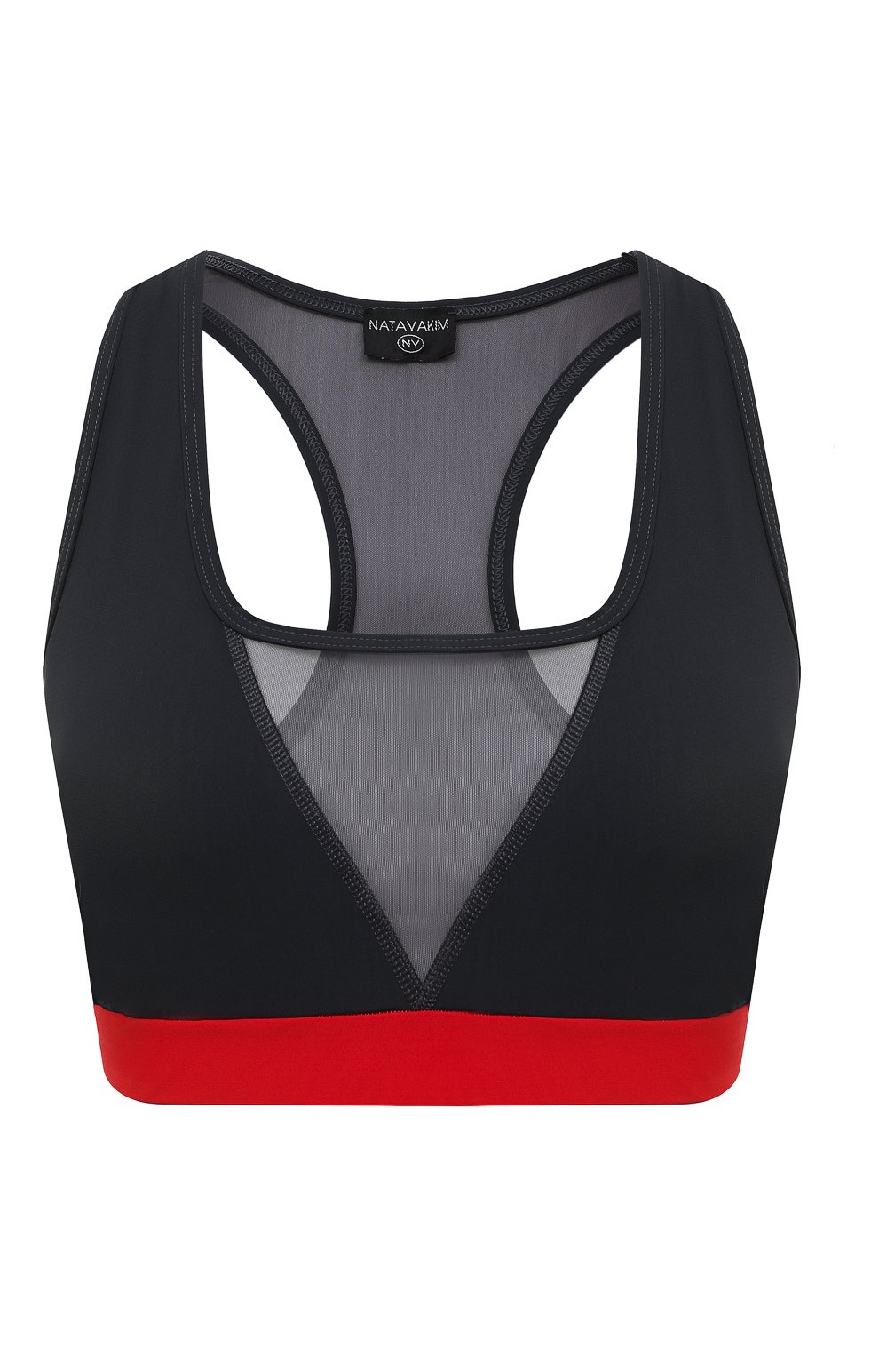 Спортивный топ с полупрозрачной вставкой NATAYAKIM, арт. NY-030/18, фото 1