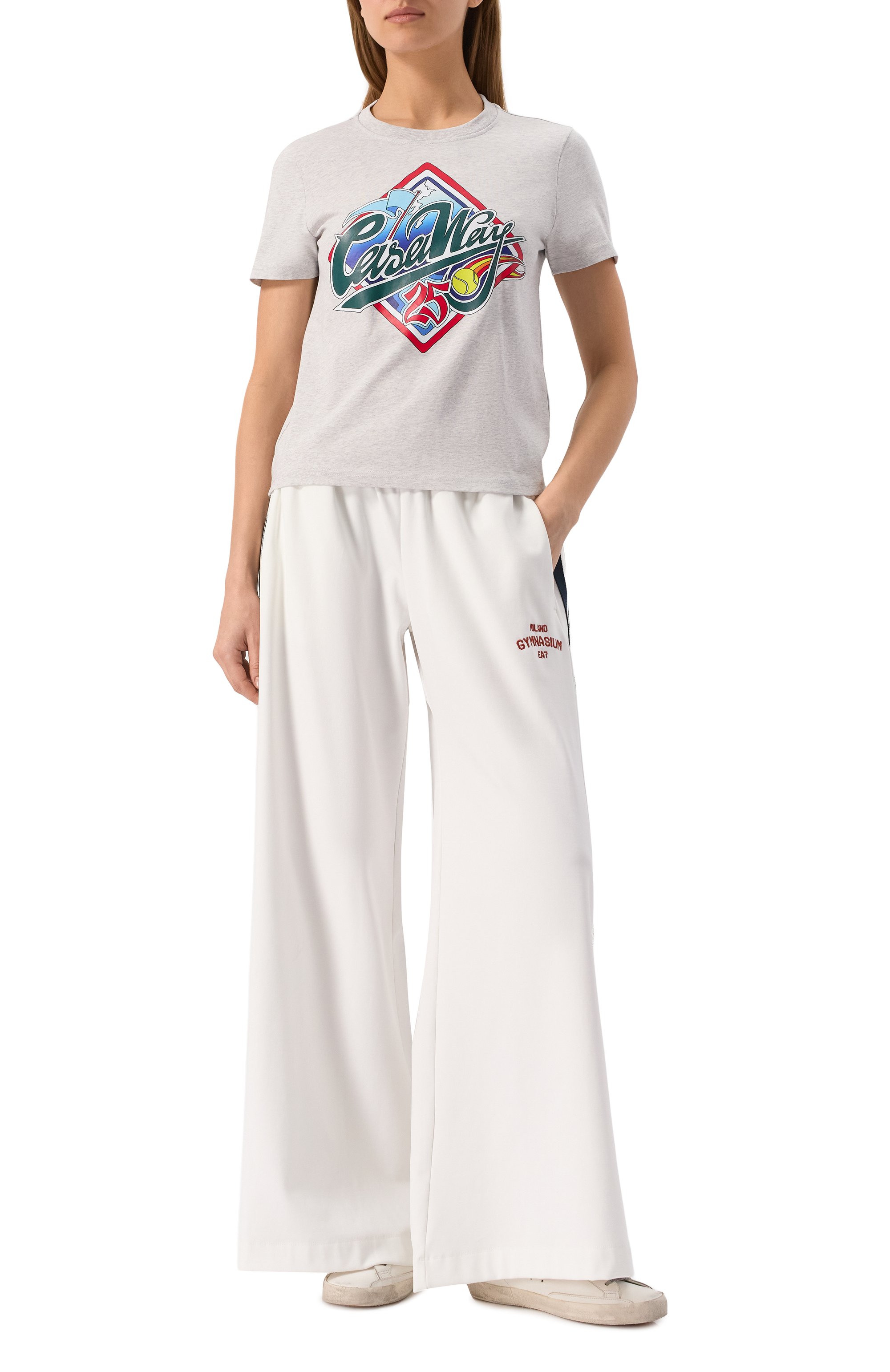 Хлопковая футболка CASABLANCA, арт. WS25-JTS-020-03, фото 2