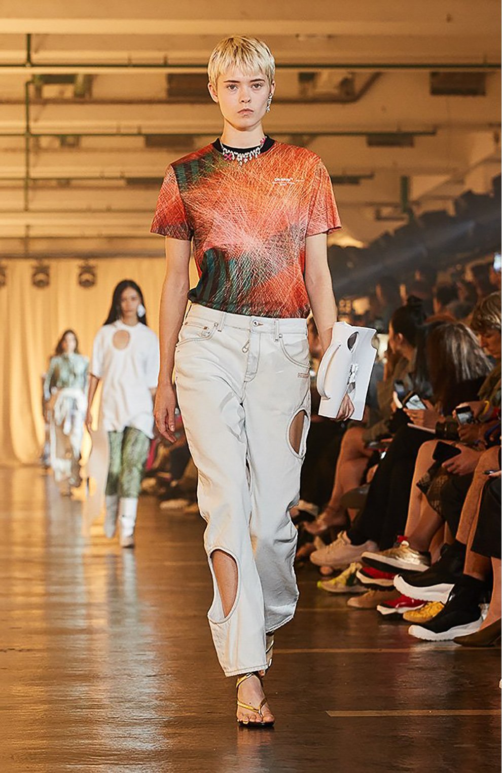 Джинсы OFF-WHITE, арт. 0WYA018S20DEN0014000, фото 6