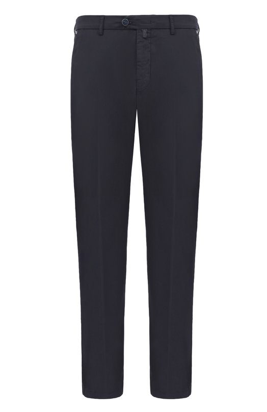 Хлопковые брюки Kiton UFPPERK0600H01 Синий UFPPERK0600H01