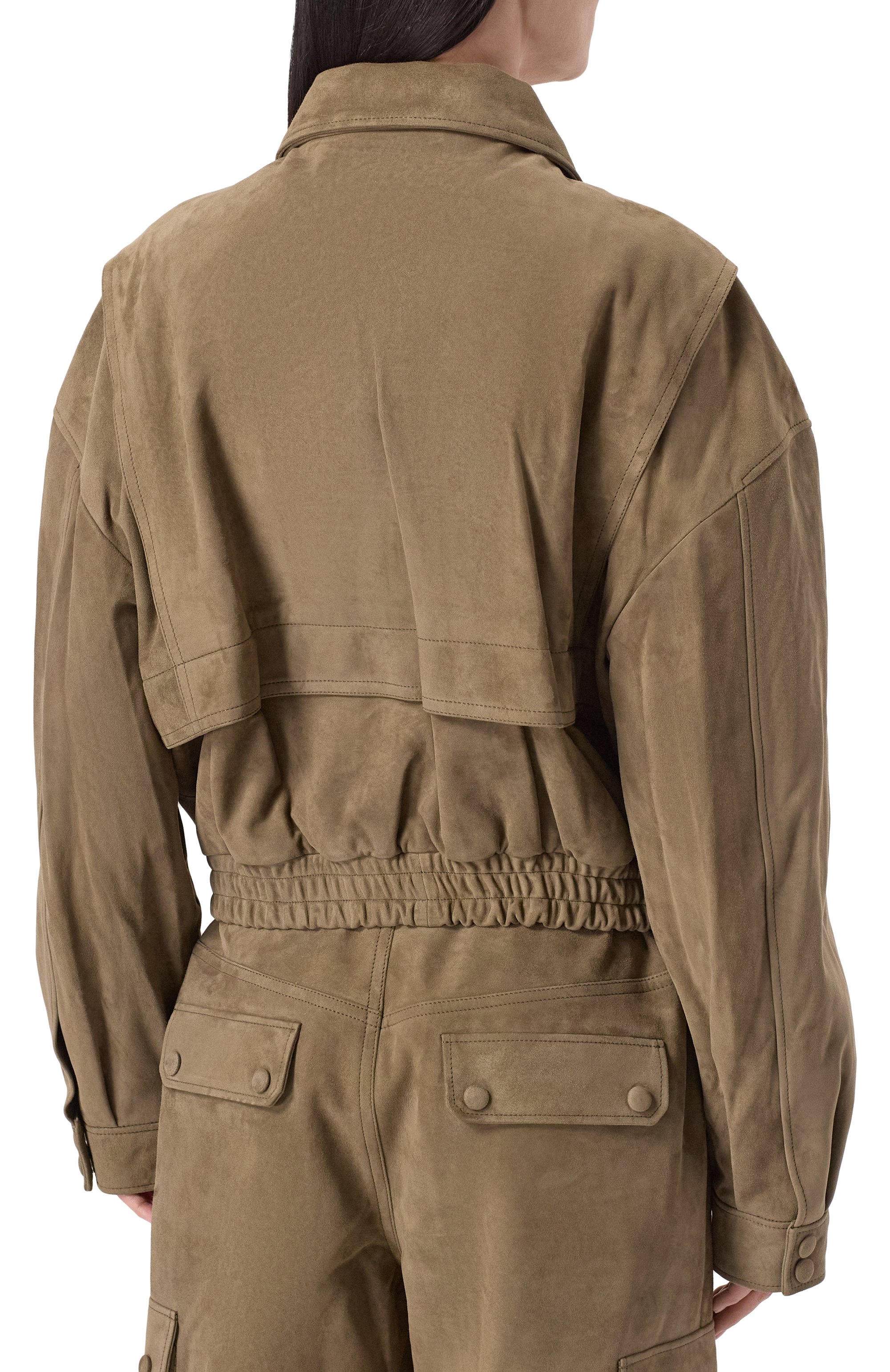 Замшевая куртка JACOB LEE, арт. WLJ075SS25L0, фото 4