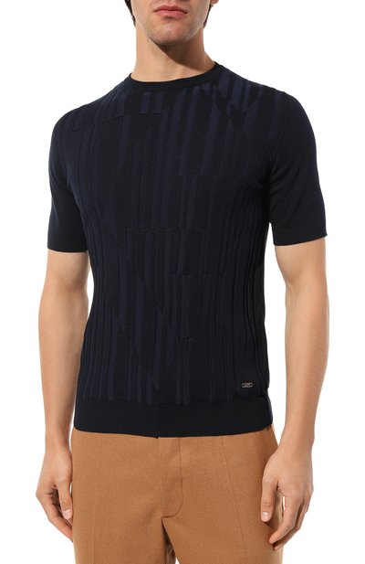 Джемпер из шелка и хлопка ZILLI, арт. MBZ-RN100-MIRR1/MC01, фото 3