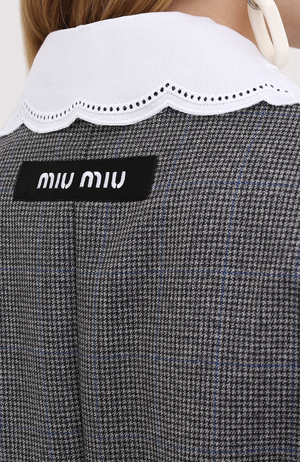 Жакет из вискозы MIU MIU, арт. MH1607-1UB7-F0031, фото 5