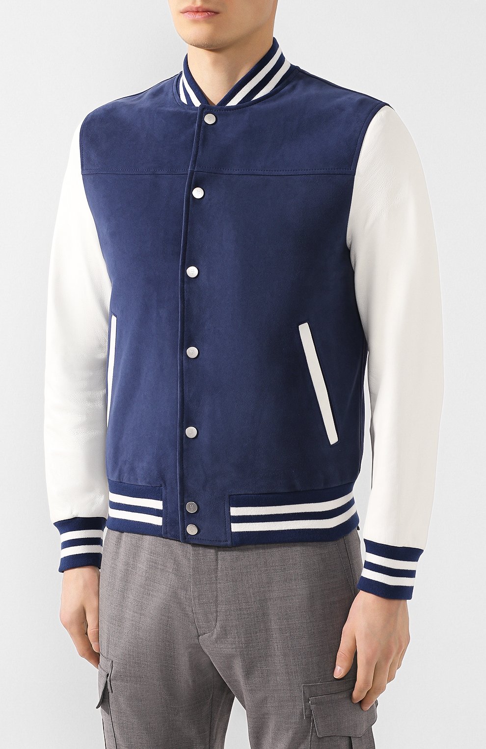 Замшевый бомбер ELEVENTY PLATINUM, арт. A75GBTA05 PEL0A007, фото 3