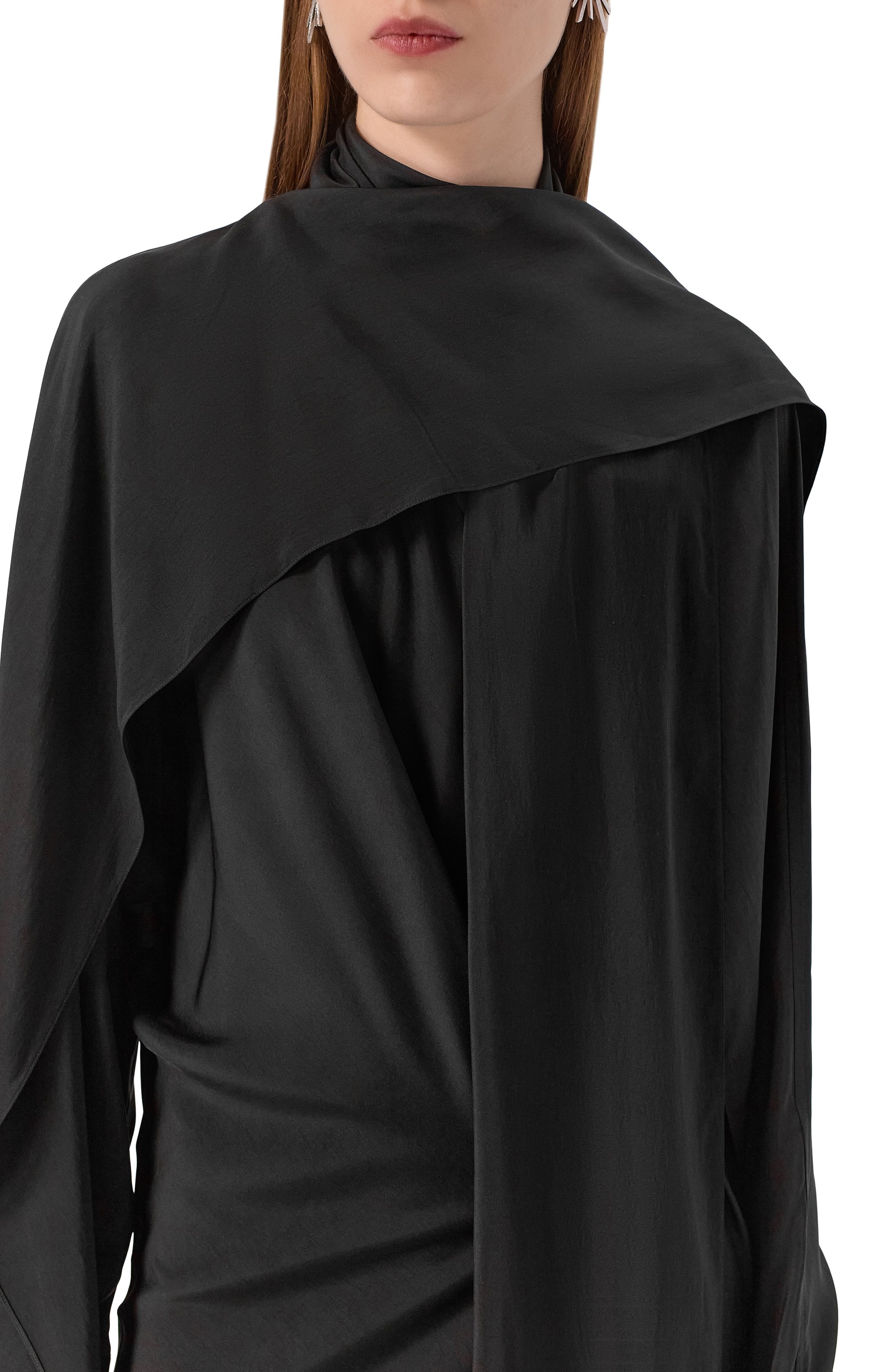 Платье из вискозы PETAR PETROV, арт. F25TD14/TWILL, фото 4