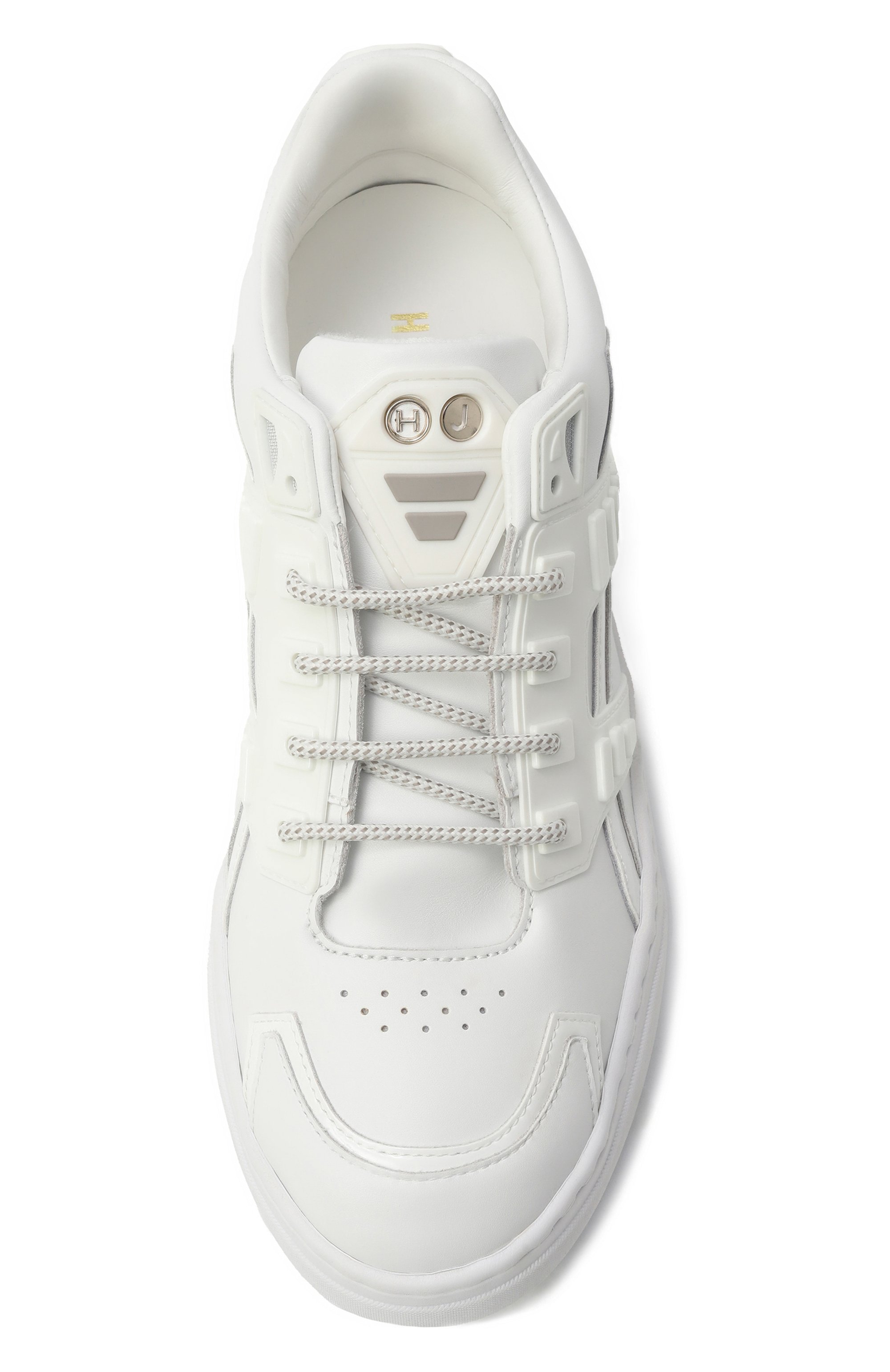 Кожаные кеды mini silverstone HIDE AND JACK, арт. 1LTHLWHTWHT, фото 6