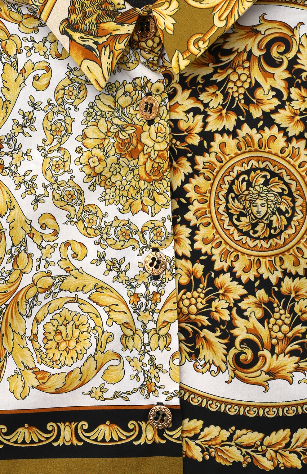 Хлопковое платье VERSACE, арт. 1000022/1A00306/4A-6A, фото 3