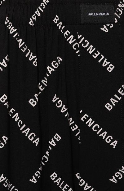 Брюки из вискозы BALENCIAGA черного цвета по цене 192500 руб., арт. 659026/TPLA5, фото 5 Брюки из вискозы BALENCIAGA, арт. 659026/TPLA5, фото 5