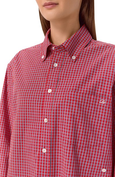 Хлопковая рубашка DUNST, арт. UDSH6A115R2, фото 5