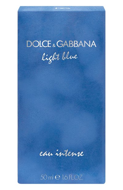 Парфюмерная вода light blue eau intense (50ml) DOLCE & GABBANA, арт. 8057971181346, фото 3