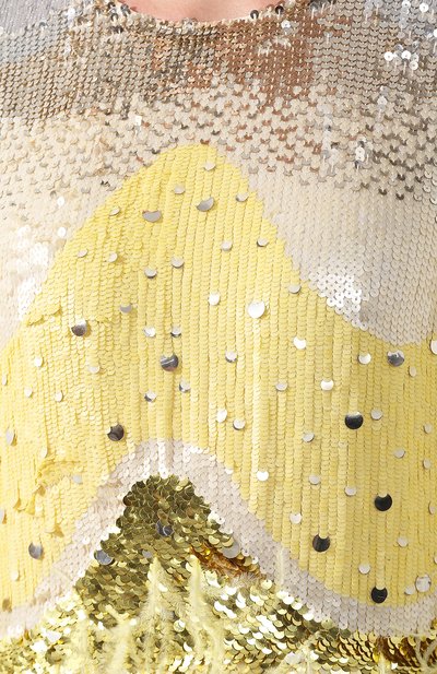 Платье с отделкой перьями VALENTINO, арт. TB0VARE52UP, фото 5