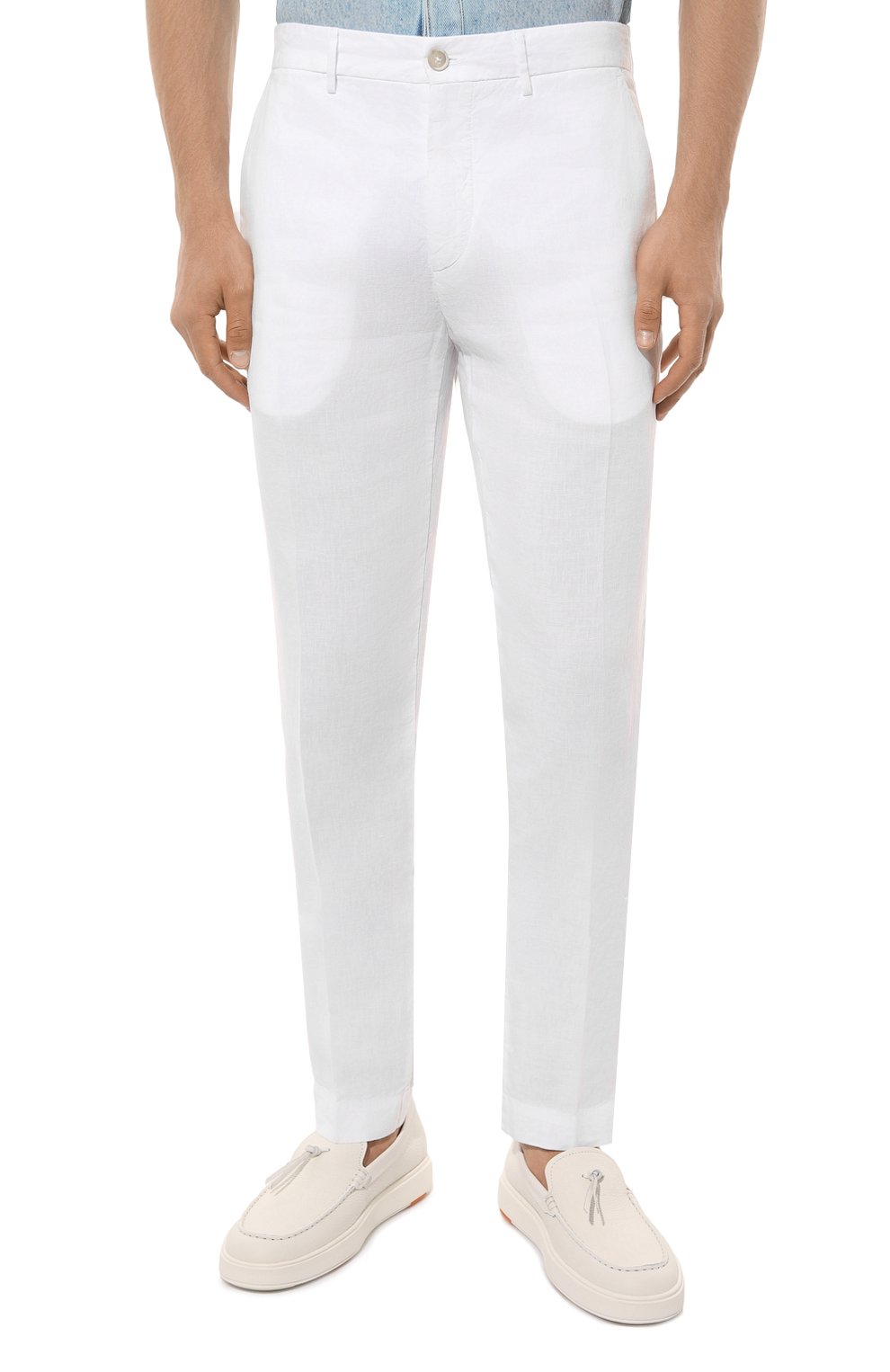 Льняные брюки 120% LINO, арт. Y0M2411/0000253/000, фото 3