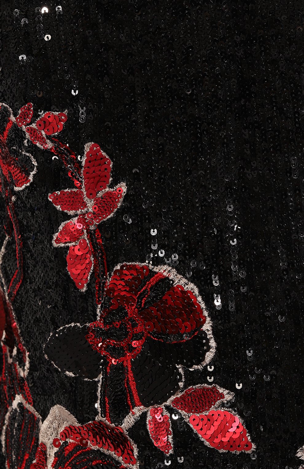 Платье с отделкой пайетками ELIE SAAB, арт. D0290E, фото 5