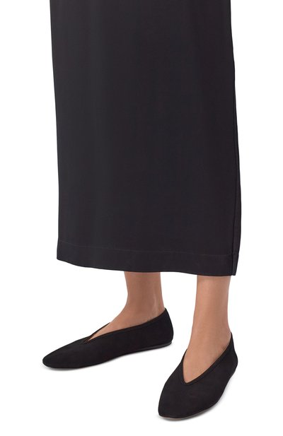 Женские замшевые балетки luna LE MONDE BERYL, арт. LUN-SUE-BLA