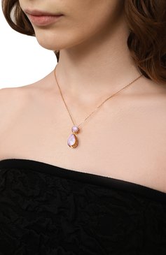 Женская кулон на подвеске orbita SWAROVSKI золотого цвета, арт. 5619786 | Фото 3 (Региональные ограничения белый список (Axapta Mercury): Не проставлено; Нос: Не проставлено; Материал: Металл, Кристаллы)
