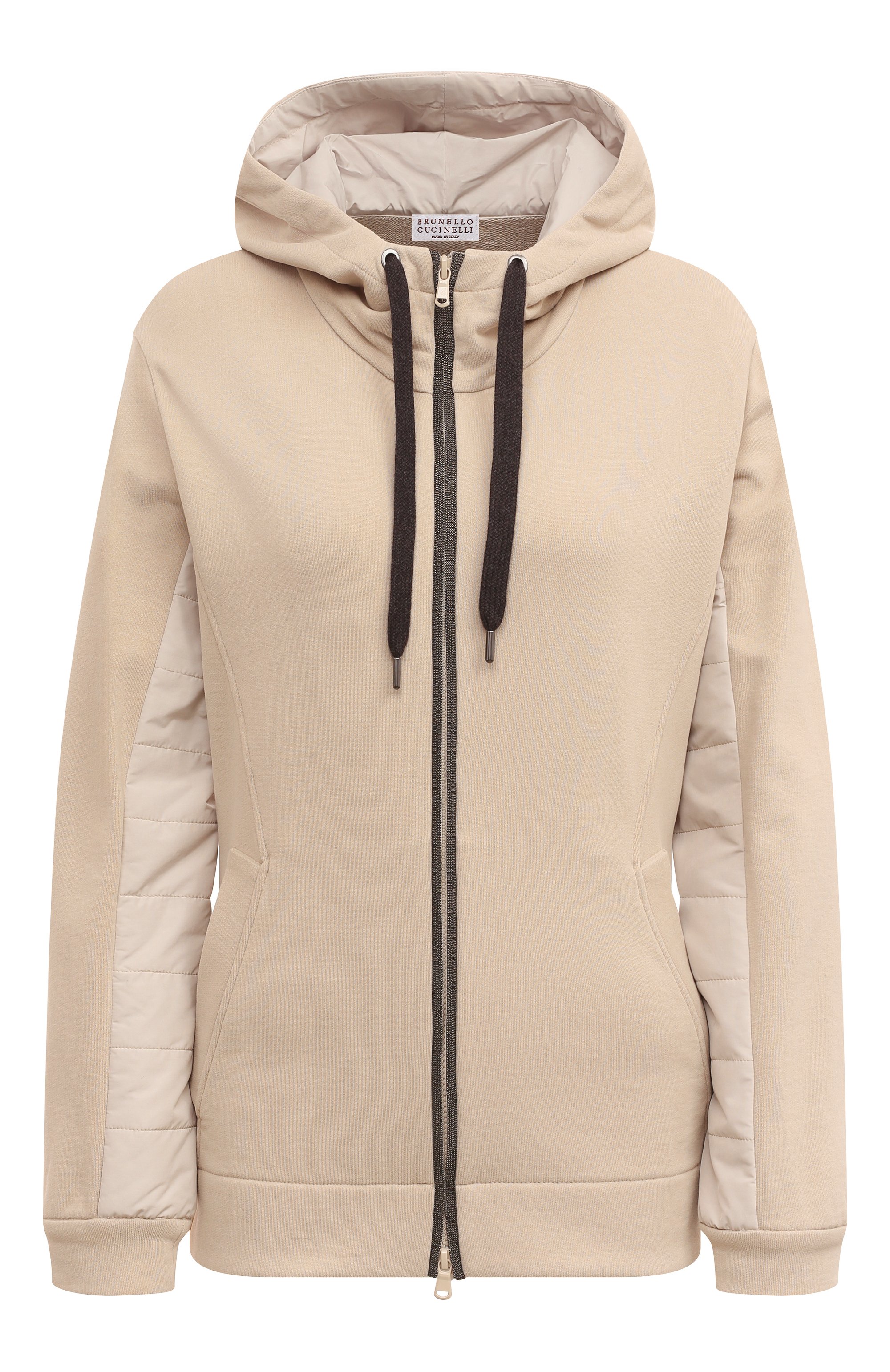Комбинированная толстовка BRUNELLO CUCINELLI, арт. MN05NDK306, фото 1