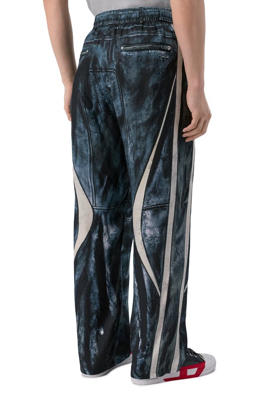 Брюки из вискозы Diesel A21039/0BMCZ Серый  A21039/0BMCZ Фото 4