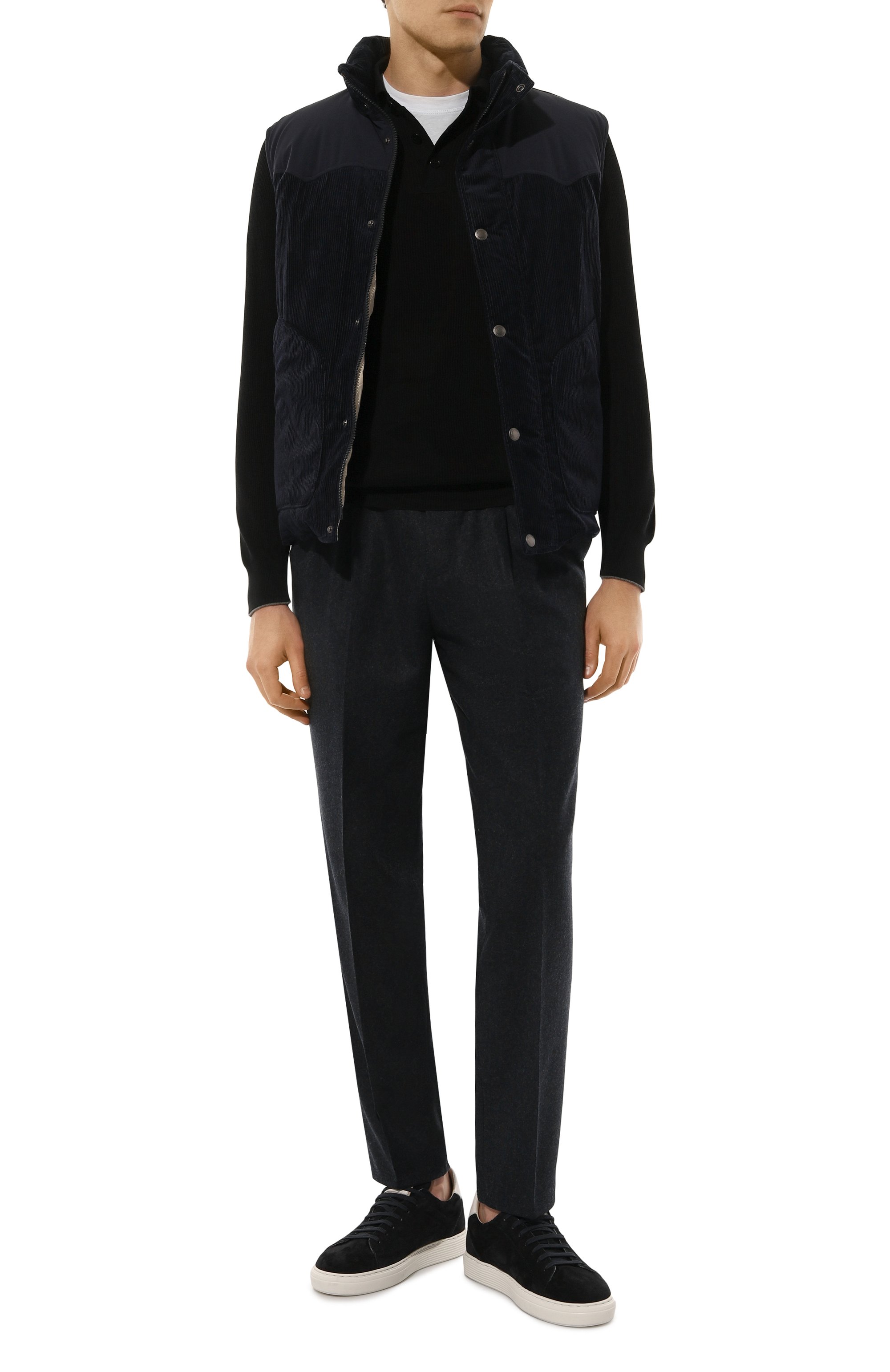 Хлопковое поло BRUNELLO CUCINELLI, арт. M29400105, фото 2