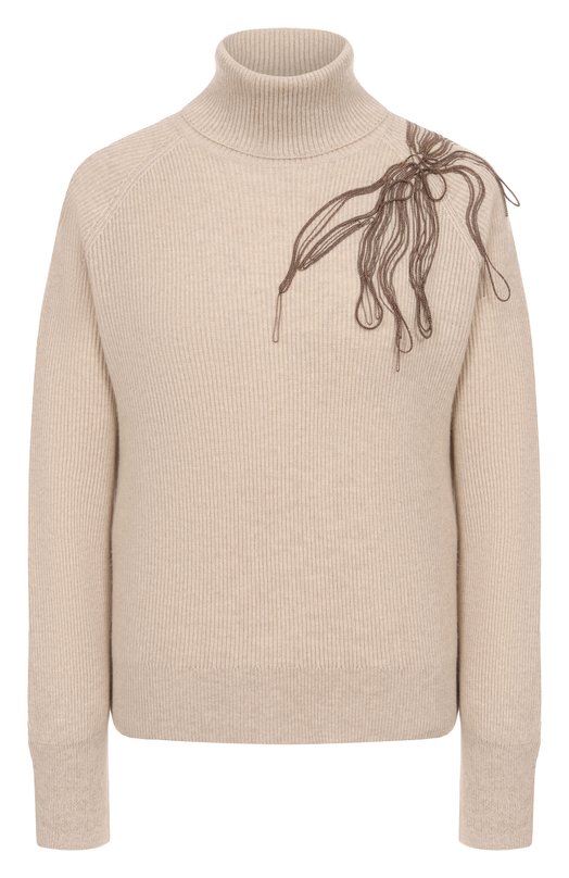 Кашемировый свитер Brunello Cucinelli M12218903 Бежевый M12218903