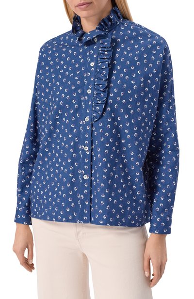 Хлопковая рубашка ACADEMIA, арт. GAIA/75DM4, фото 3