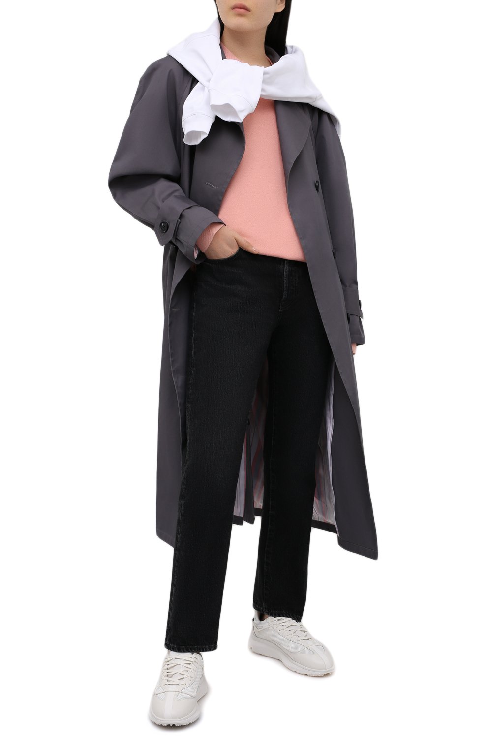 Комбинированные кроссовки shiku run Y-3 белого цвета по цене 41500 руб., арт. FZ4322/W, фото 2 Комбинированные кроссовки shiku run Y-3, арт. FZ4322/W, фото 2