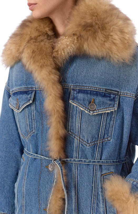 Джинсовая куртка Dolce & Gabbana F9T08Z/G80C9 Синий  F9T08Z/G80C9 Фото 5