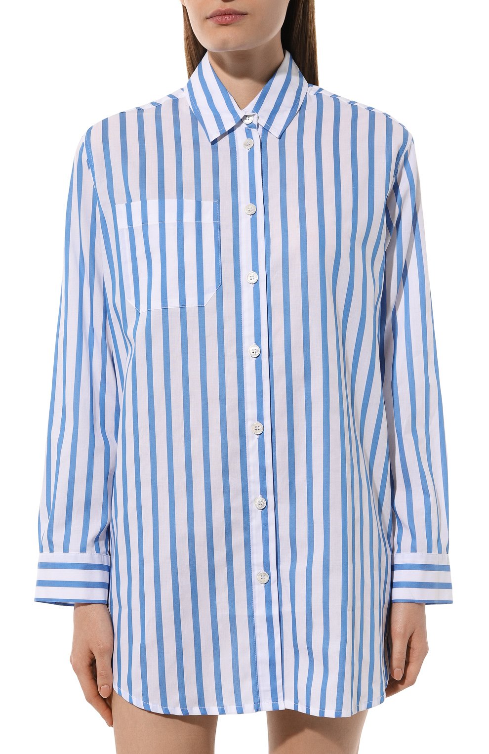 Хлопковая сорочка DEREK ROSE, арт. 1523-CAPR023, фото 3