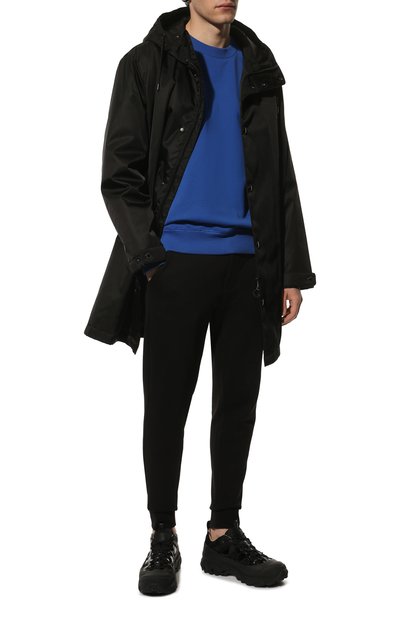 Хлопковые джоггеры BOSS черного цвета по цене 18600 руб., арт. 50471958, фото 2 Хлопковые джоггеры BOSS, арт. 50471958, фото 2