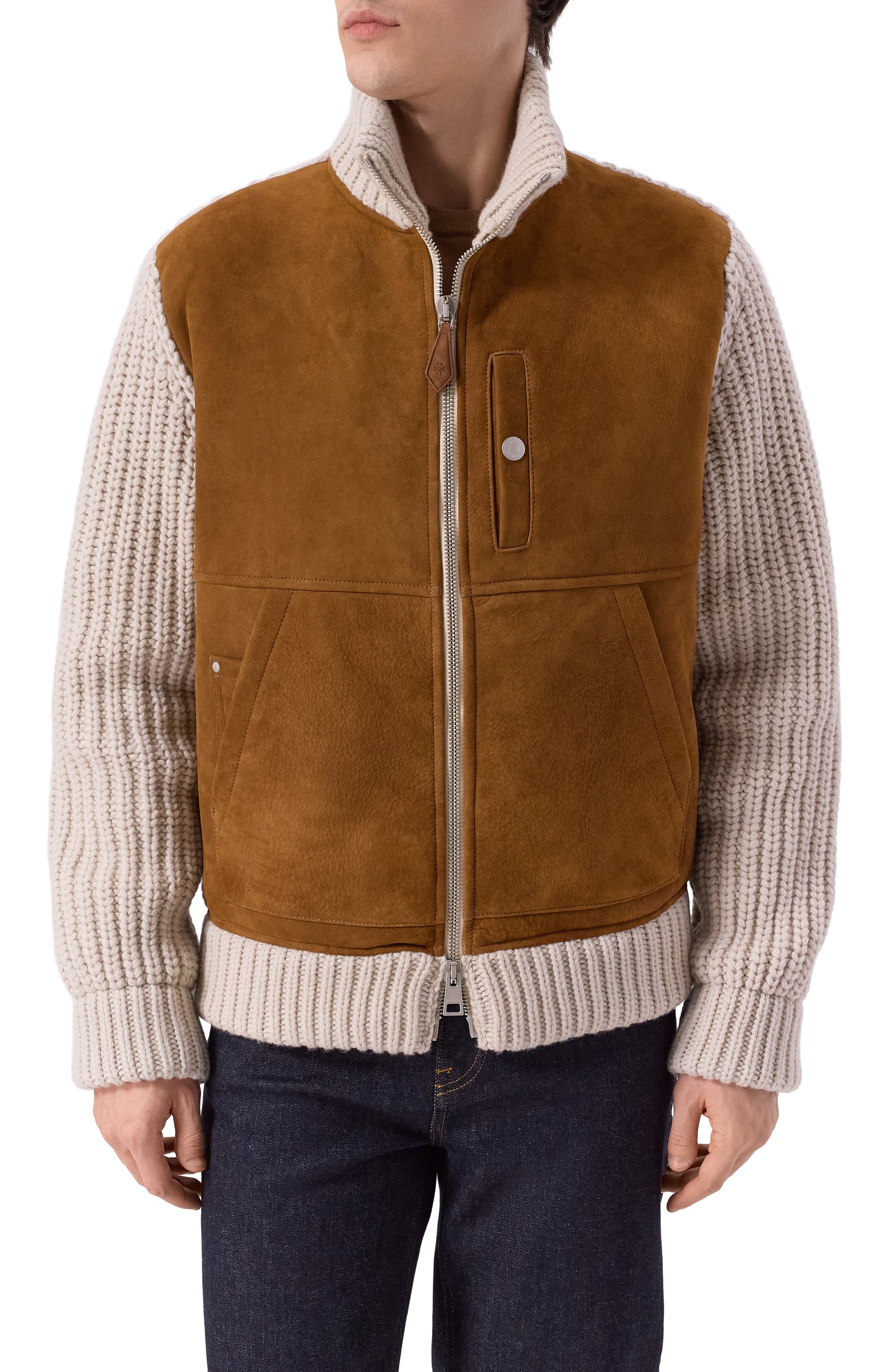 Комбинированный кардиган JACOB COHEN, арт. 25I P/JUR_SJ004 000 X0018 FL, фото 3