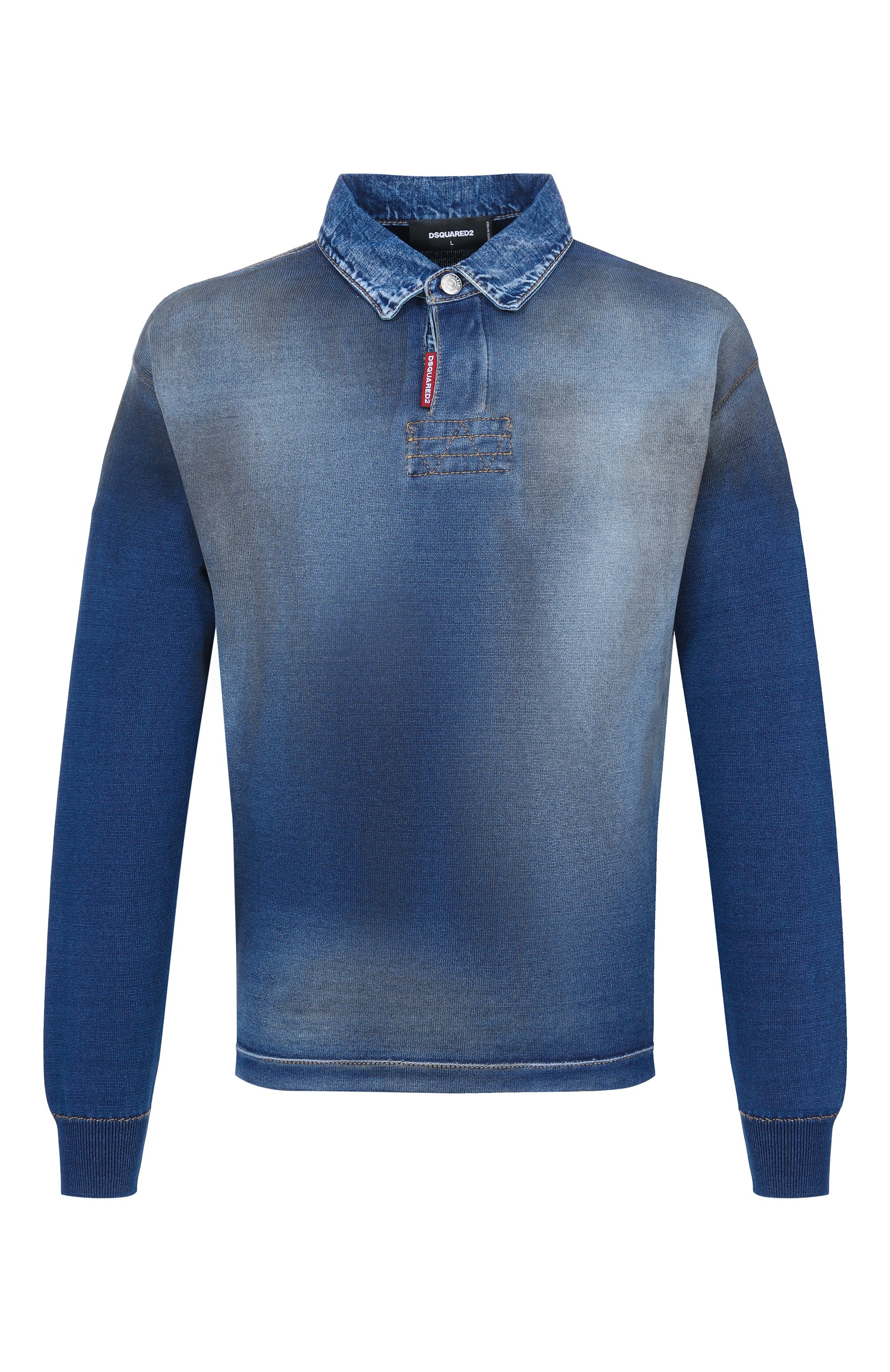 Хлопковое поло DSQUARED2, арт. S74HA1611/D13192, фото 1