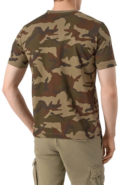 Хлопковая футболка AERONAUTICA MILITARE, арт. 251TS2415J684, фото 4