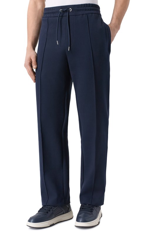 Хлопковые брюки BOSS 50554244 Синий  50554244 Фото 3