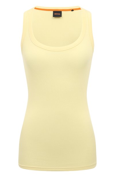 Хлопковая майка BOSS ORANGE, арт. 50504245, фото 1